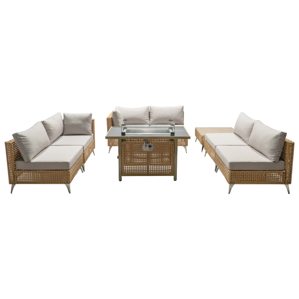 8Pcs Outdoor Patio Furniture Set - image 19