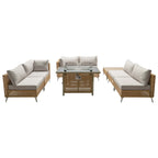 8Pcs Outdoor Patio Furniture Set - image 19