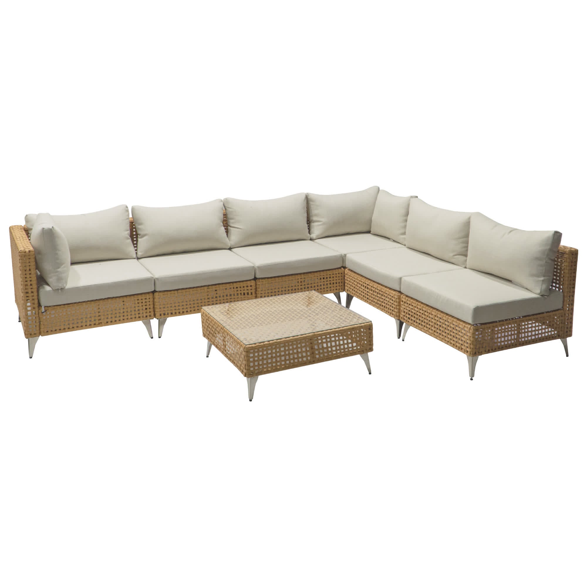 8Pcs Outdoor Patio Furniture Set - image 21