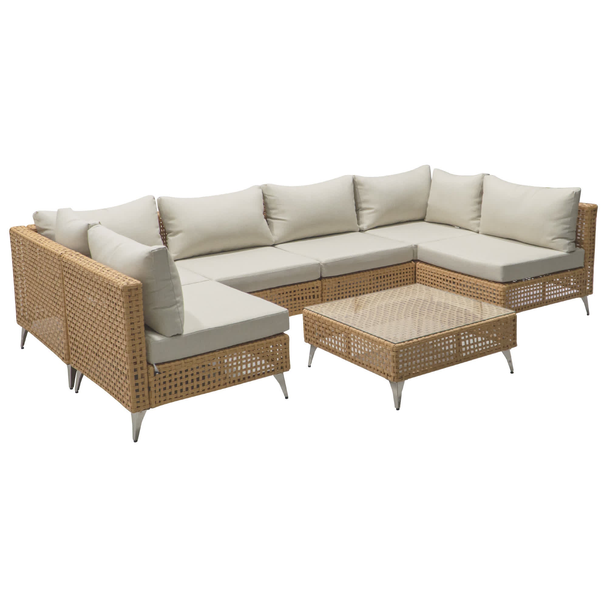 8Pcs Outdoor Patio Furniture Set - image 22