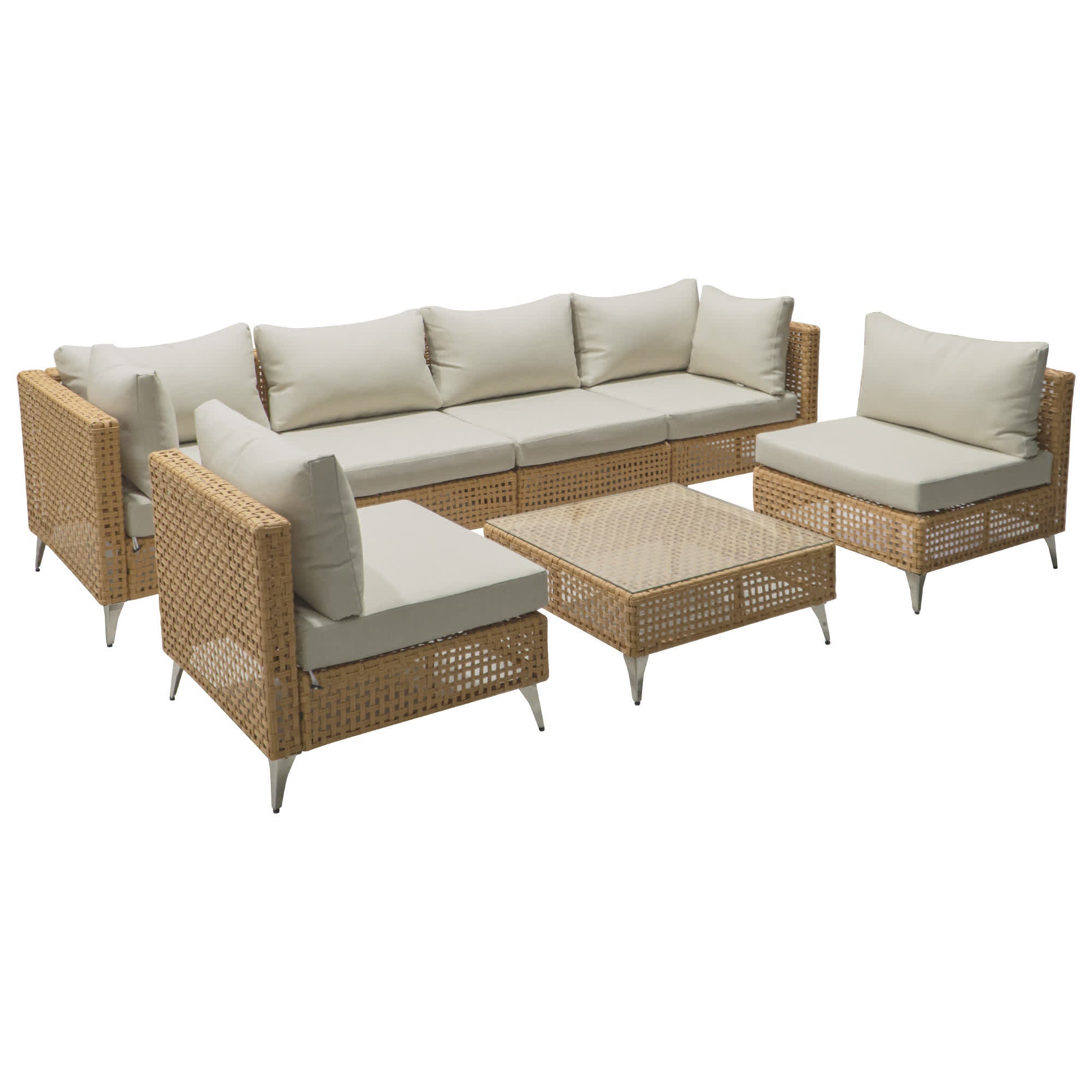 8Pcs Outdoor Patio Furniture Set - image 23