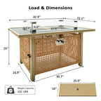 8Pcs Outdoor Patio Furniture Set - image 16