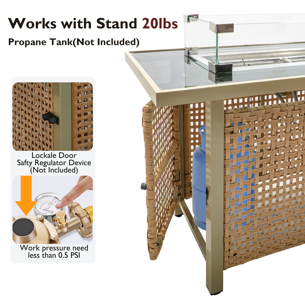 8Pcs Outdoor Patio Furniture Set - image 13