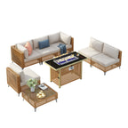 8Pcs Outdoor Patio Furniture Set - image 18