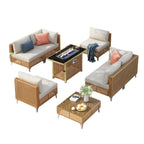 8Pcs Outdoor Patio Furniture Set - image 17