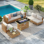8Pcs Outdoor Patio Furniture Set - image 3