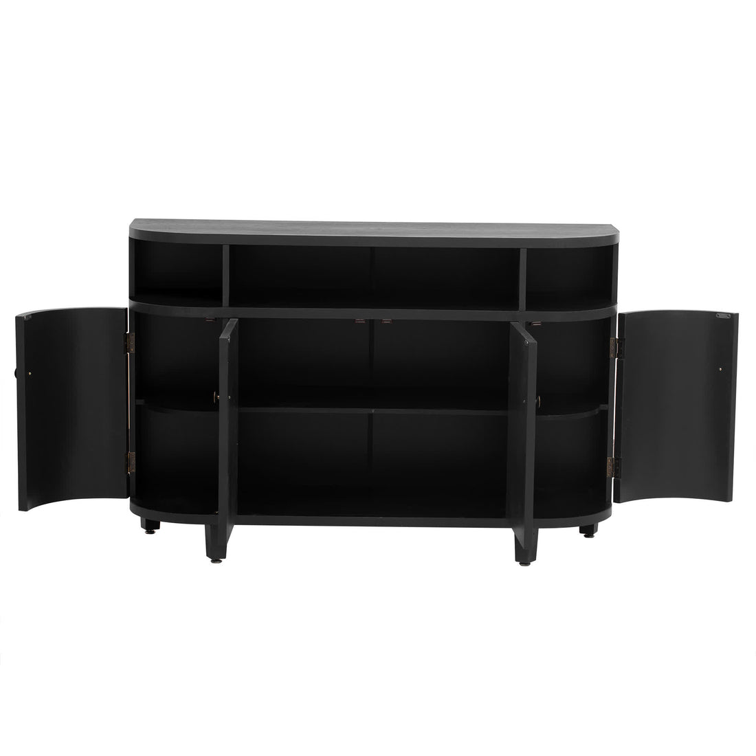 Iffhome U-Style Curved Design Buffet Sideboard