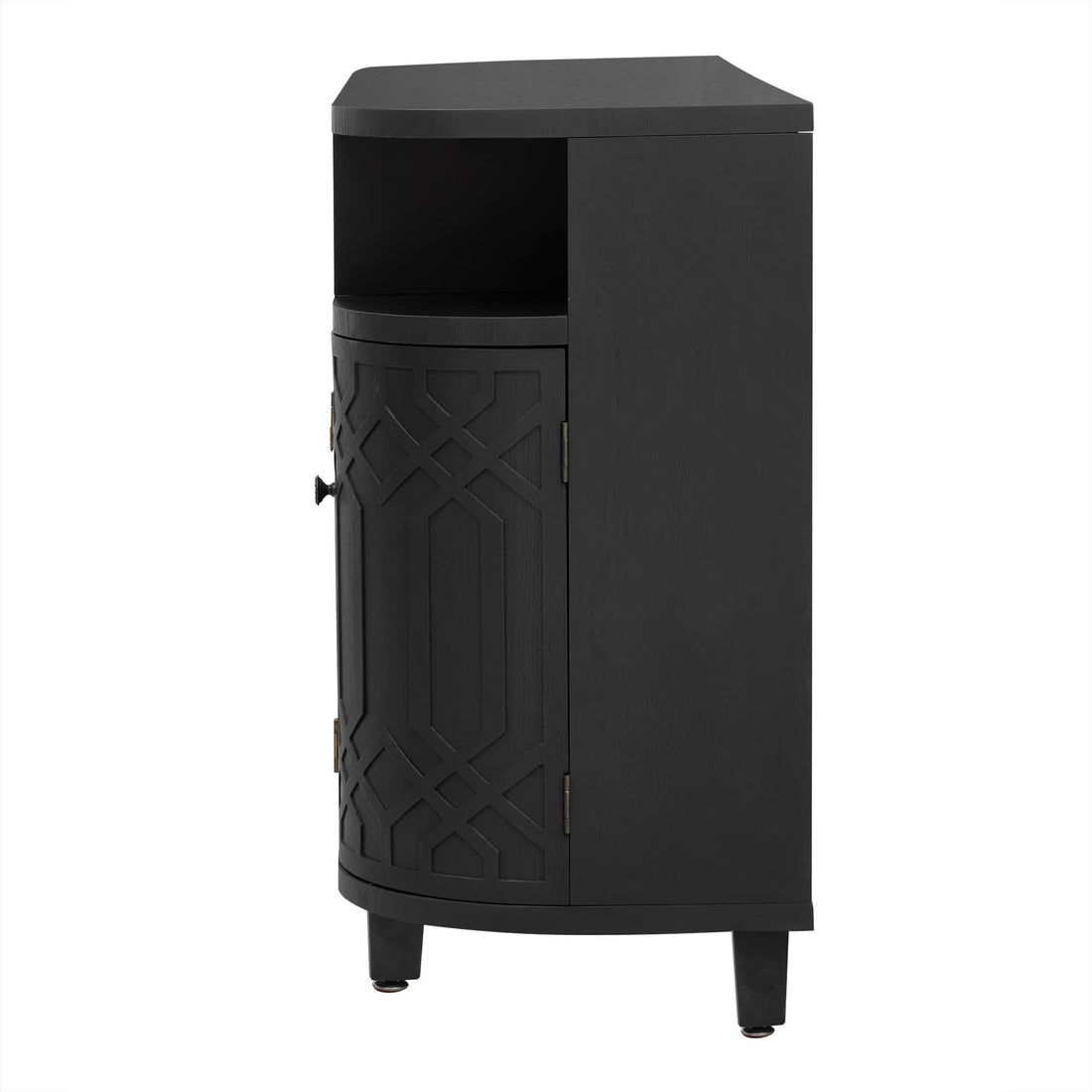 Iffhome U-Style Curved Design Buffet Sideboard