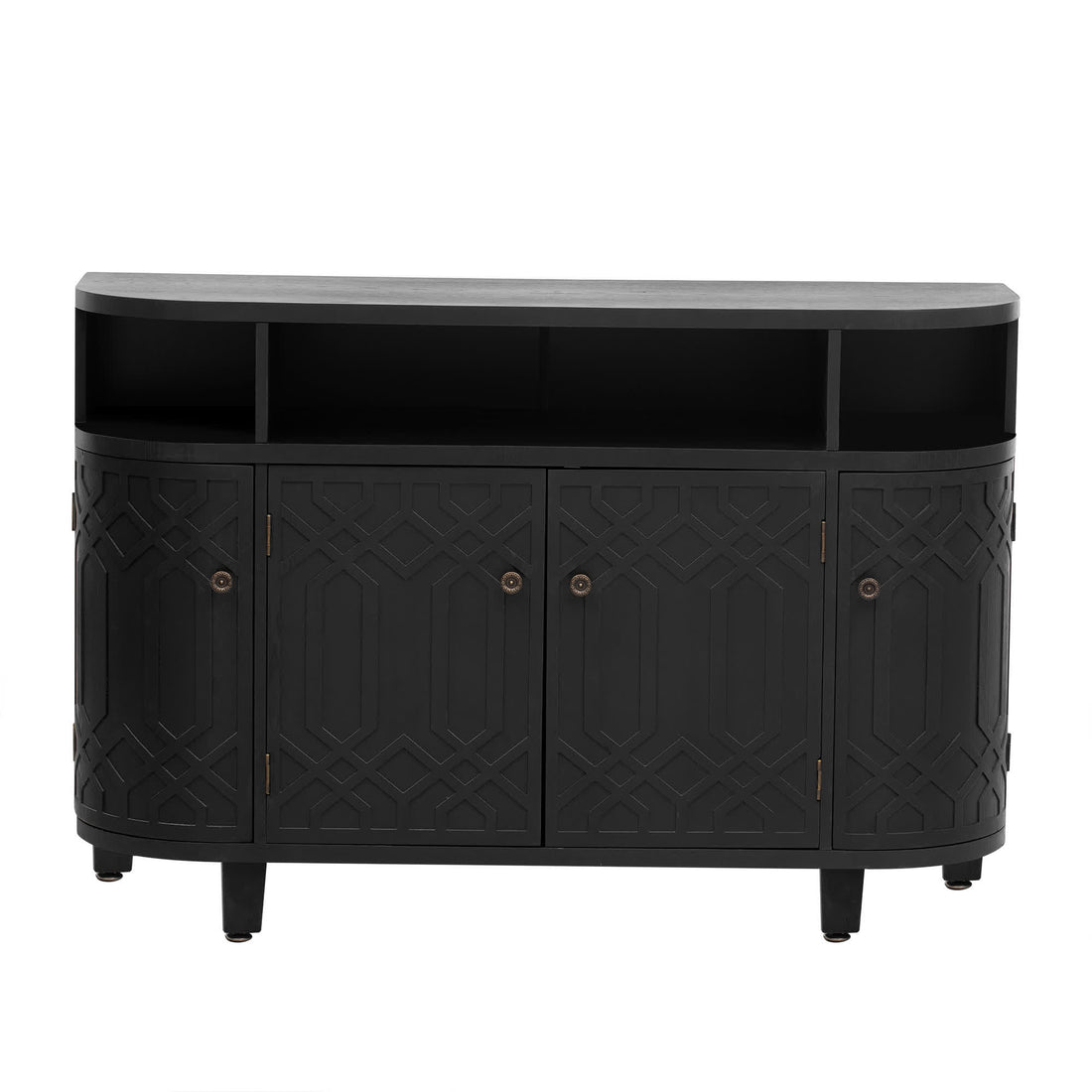 Iffhome U-Style Curved Design Buffet Sideboard