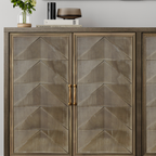 Modern Style Diamond-shaped Relief Buffet Cabinet - image 19
