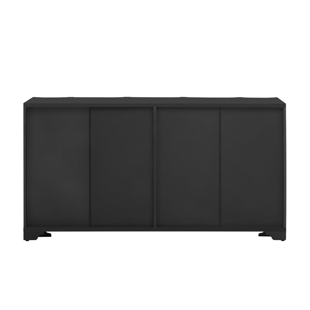 U-STYLE Linear Accents 4-Door Buffet Sideboard - image 6