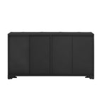 U-STYLE Linear Accents 4-Door Buffet Sideboard - image 6