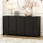 U-STYLE Linear Accents 4-Door Buffet Sideboard - image 2