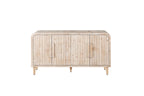 Curved Vintage Storage Sideboard - image 1