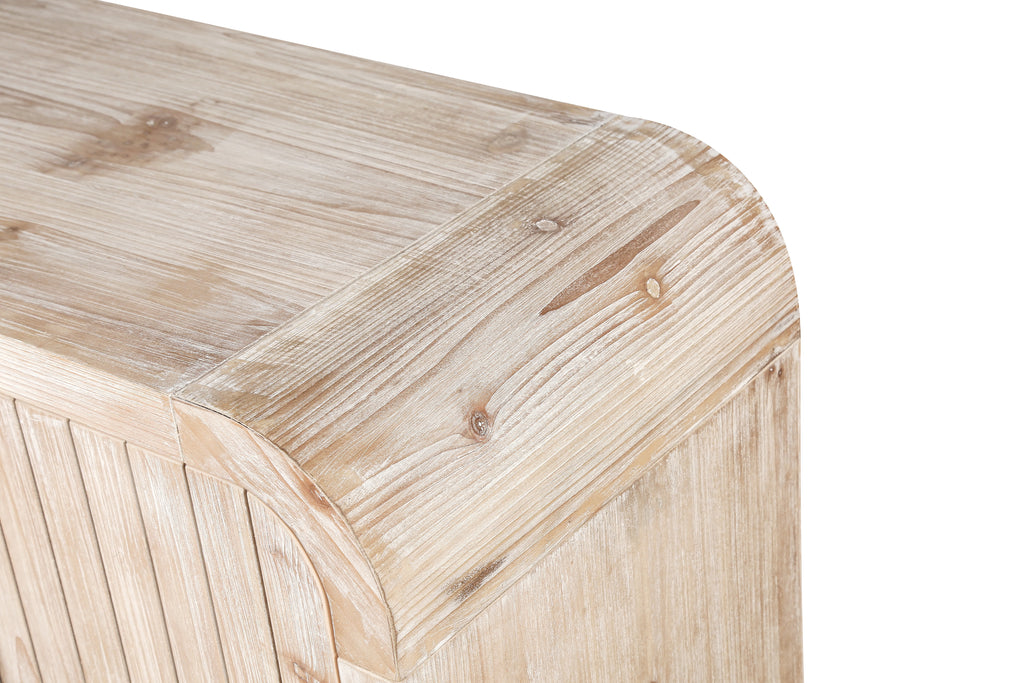 Curved Vintage Storage Sideboard - image 8