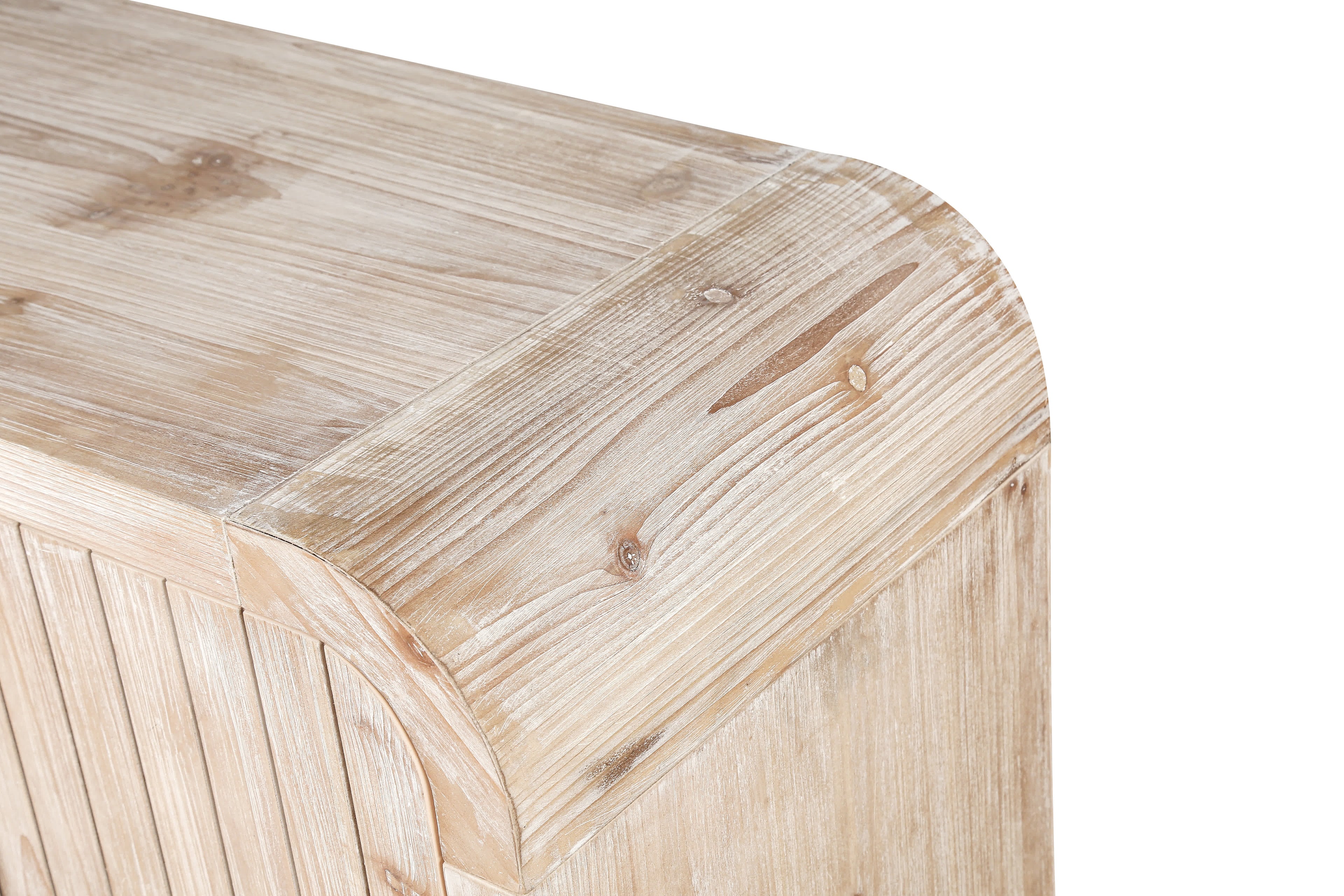 Curved Vintage Storage Sideboard - image 8