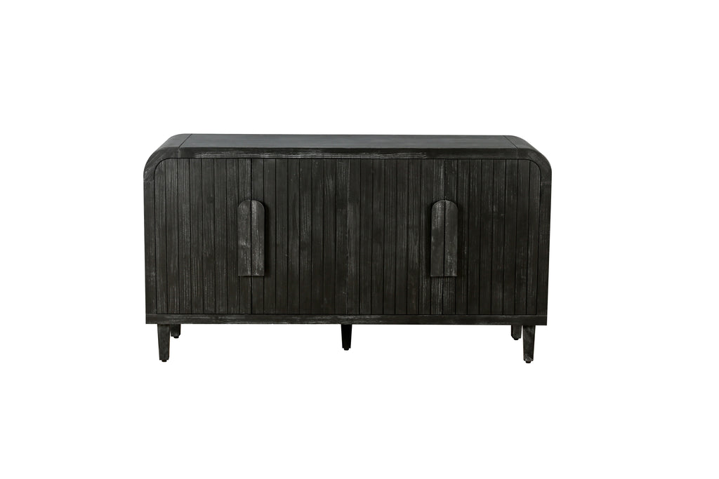Curved Vintage Storage Sideboard