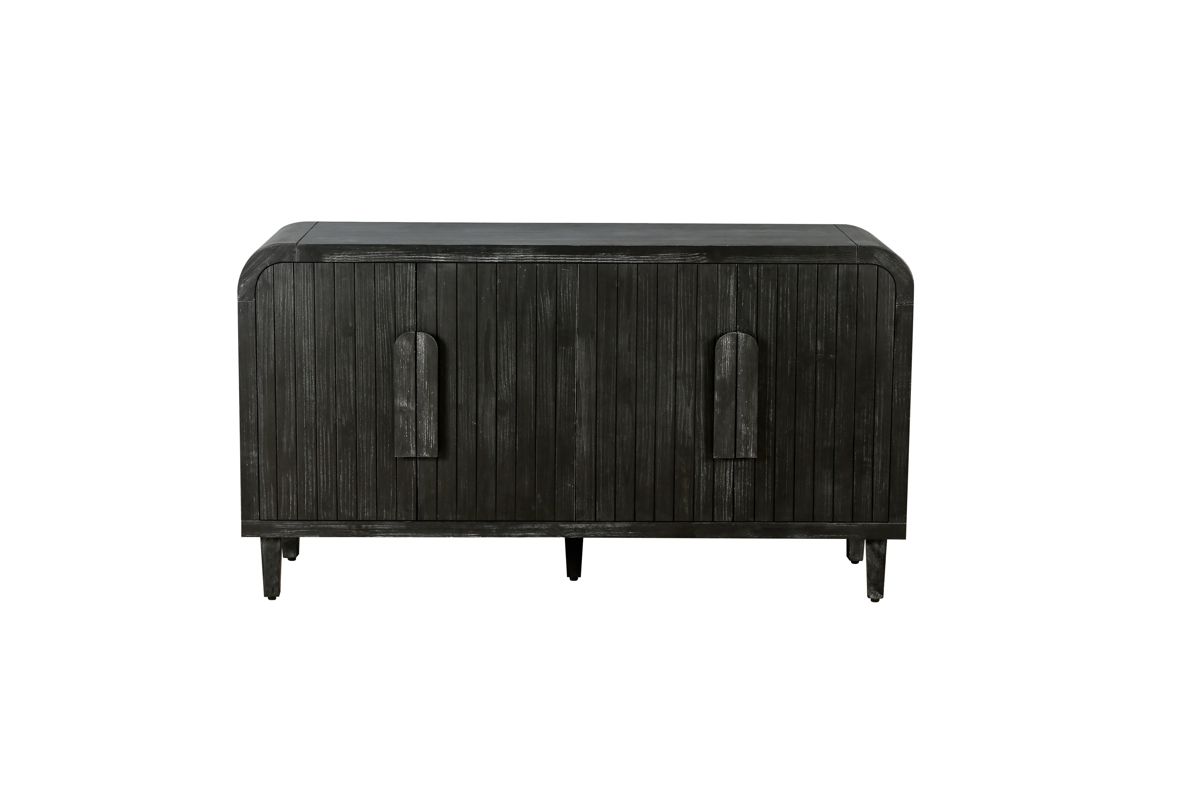 Curved Vintage Storage Sideboard