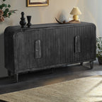 Curved Vintage Storage Sideboard - image 14