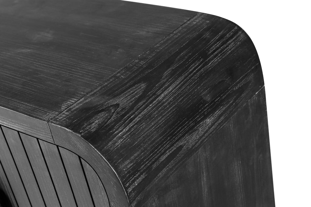 Curved Vintage Storage Sideboard