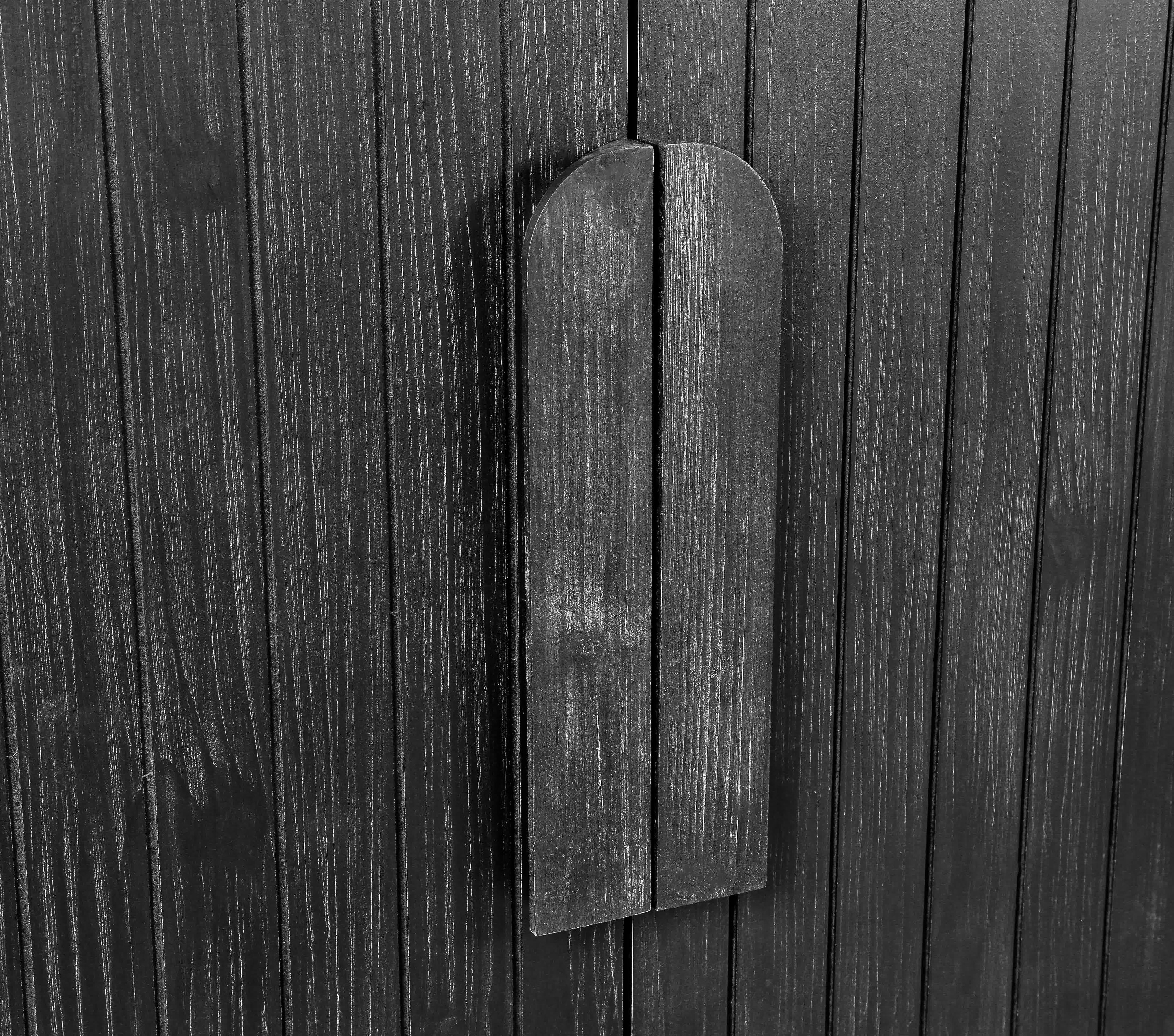 Curved Vintage Storage Sideboard