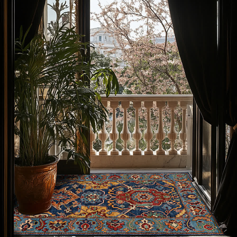 Vintage Extoic Durable Anti-slip Area Rug  - image 3