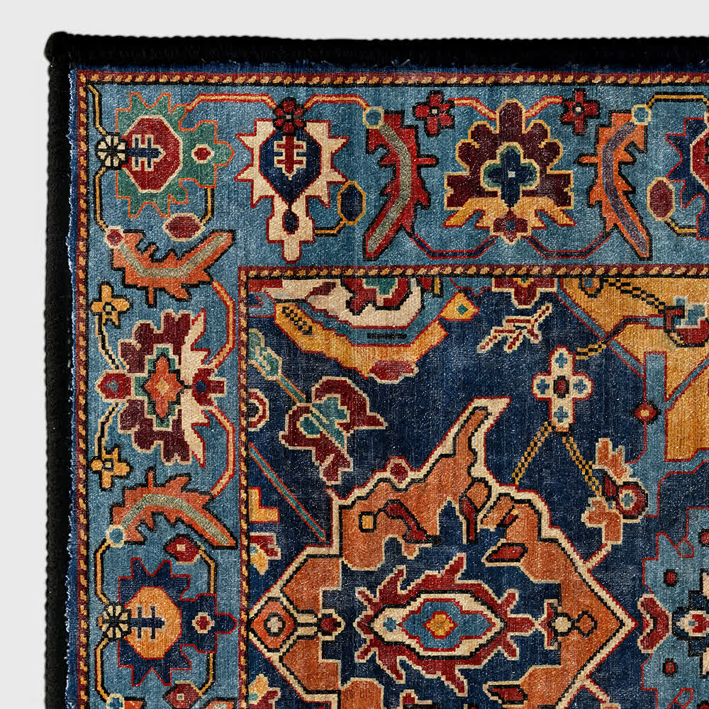 Vintage Extoic Durable Anti-slip Area Rug  - image 5