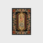 Vintage Floral Washable Durable Anti-slip Area Rug  - image 2