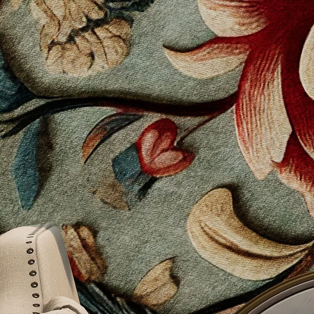 Elegant Rural Anti-slip Indoor Outdoor Rug  - image 3