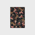 Tropical Leopard Washable Anti-slip Area Rug - Black - 60" x 96" - image 2