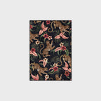 Tropical Leopard Washable Anti-slip Area Rug - Black - 60" x 96" - image 2