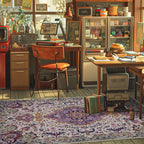 Persian Ethnic Style Anti-slip Decorative Area Rug - image 1