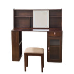 Elegant Wooden Makeup Vanity Desk Set - image 1