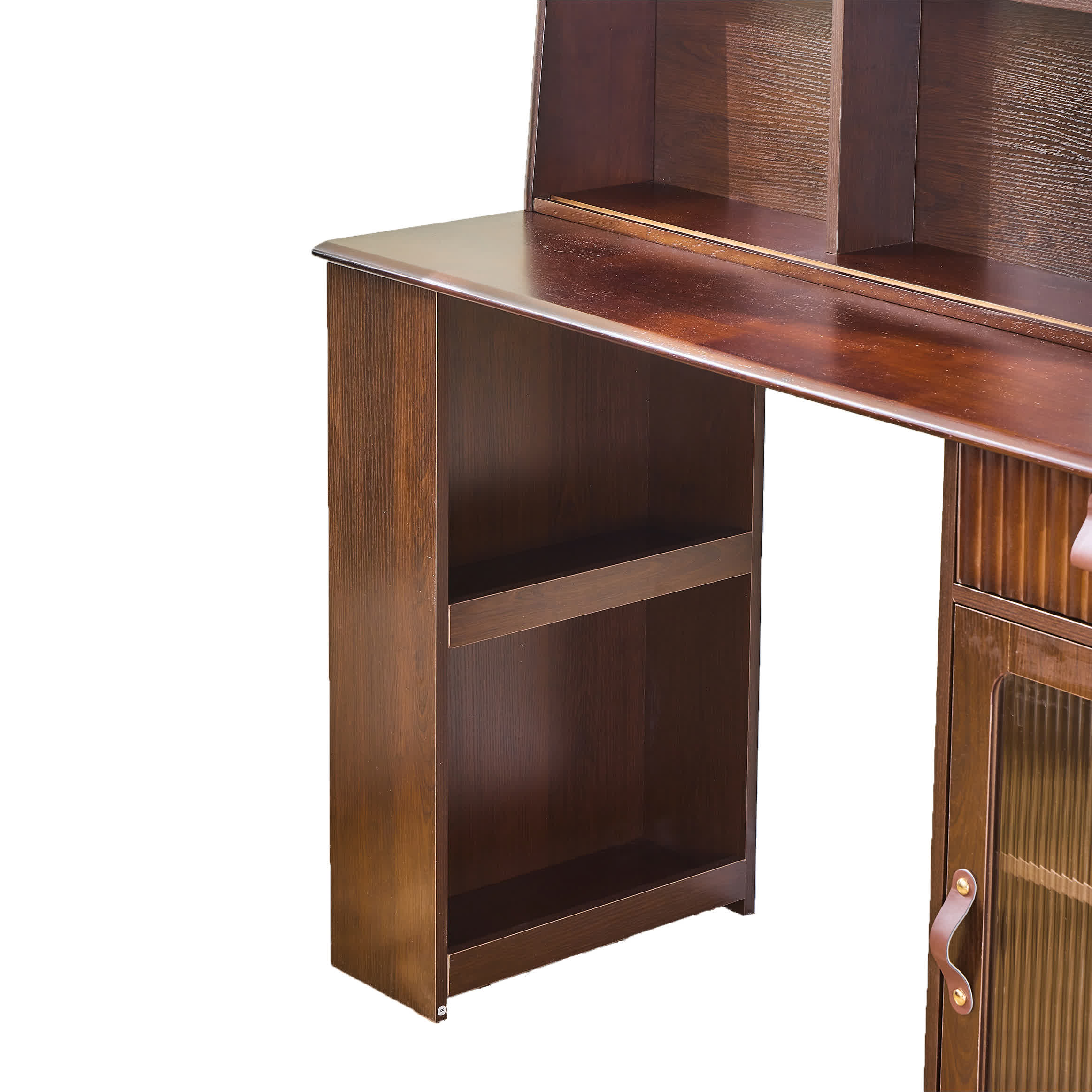 Elegant Wooden Makeup Vanity Desk Set