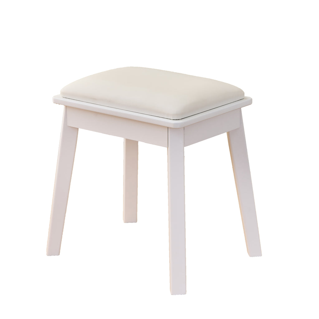 Modern Lighted Mirror Vanity Desk Set