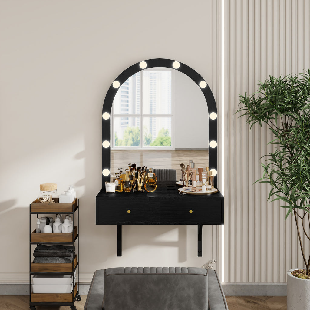 Floating Wall Vanity Dressing Table
