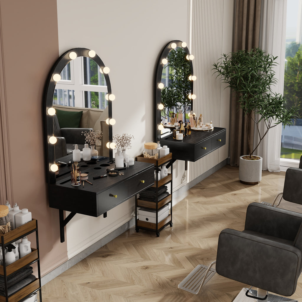 Floating Wall Vanity Dressing Table - image 2