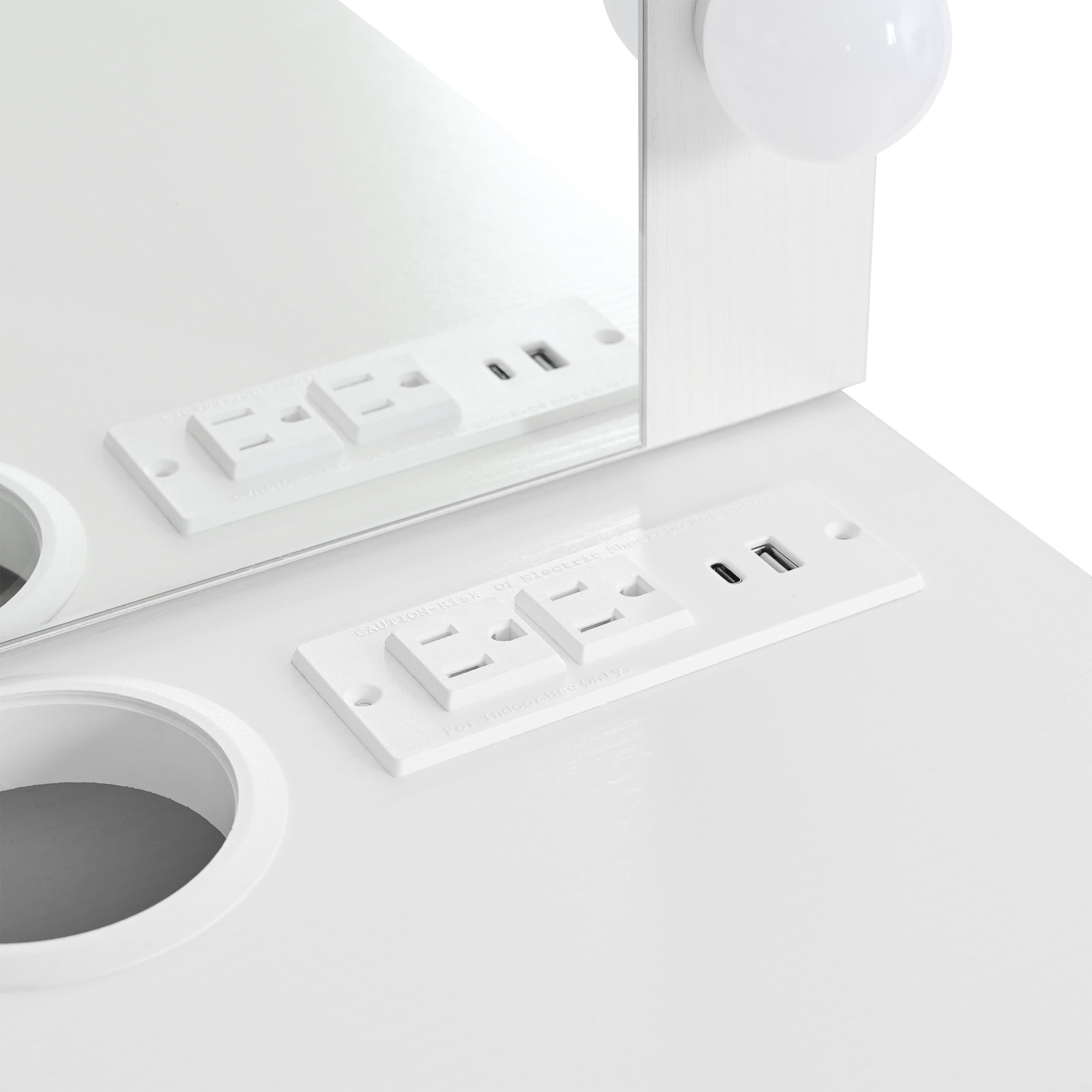 Floating Wall Vanity Dressing Table - image 18
