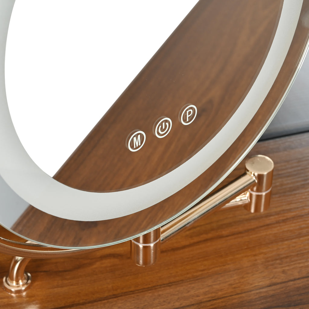Corner Makeup Vanity Desk Set - image 8