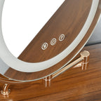 Corner Makeup Vanity Desk Set - image 8