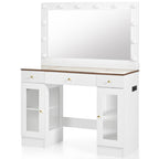 Modern Glass Top Makeup Vanity - image 7