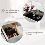Flip Up Vanity Table Stool Set - image 2