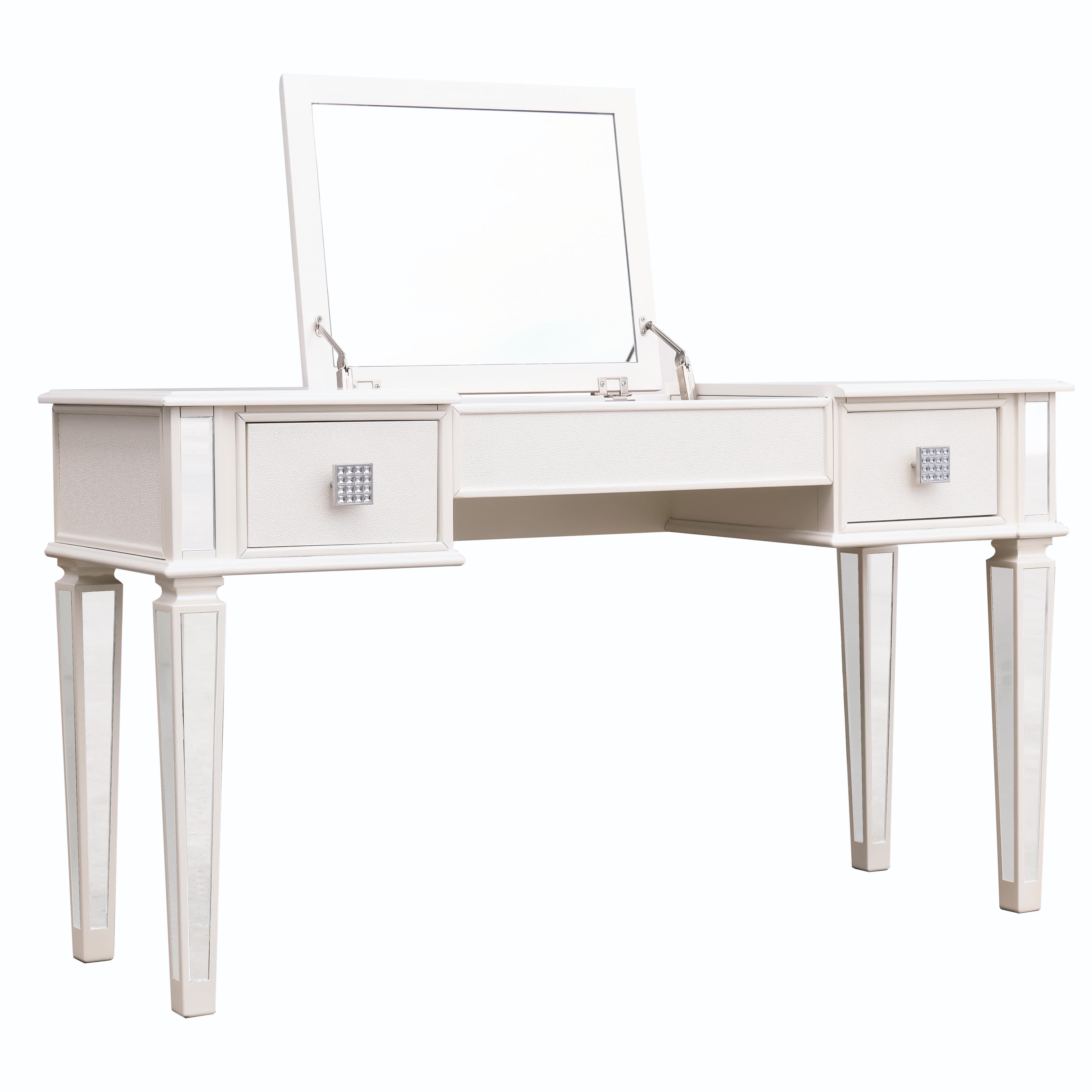 Flip Up Vanity Table Stool Set - image 6