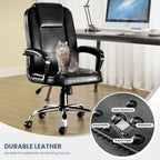 Ergonomic Home Office Gaming Chair - Black - 25.00"L x 19.29“W x 43.700"H - image 0