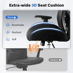 Ergonomic Heavy Duty Tall Office Drafting Chair - image 8