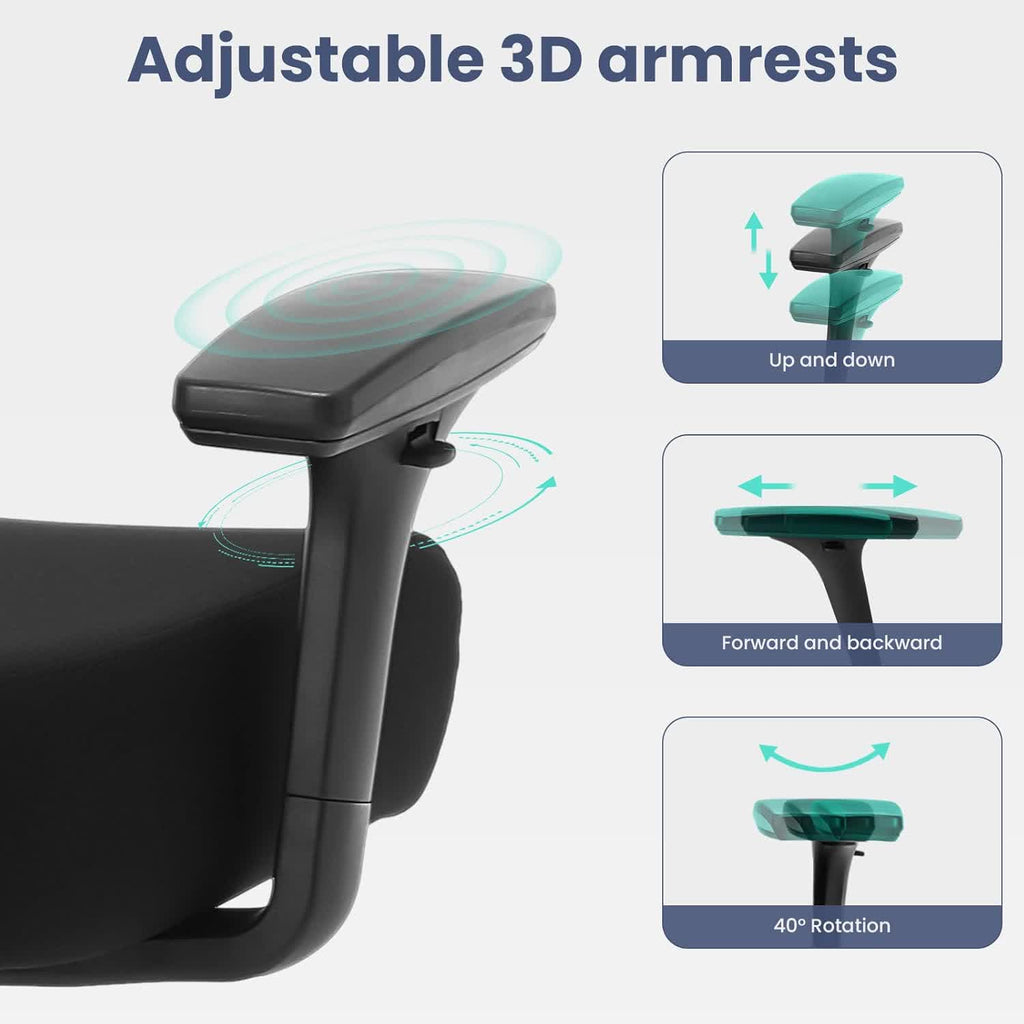 Ergonomic Big and Tall Office Mesh Chair