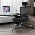 Ergonomic Big and Tall Office Mesh Chair - Black - 27.00"L x 27.00"W x 40.00"H - image 0