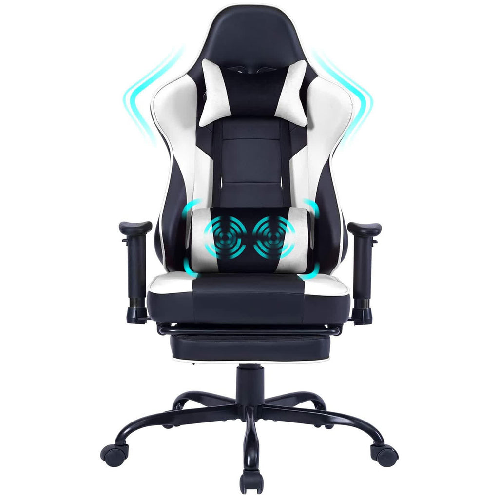 Ergonomic Computer Chair with Vibration Massage Function - image 1