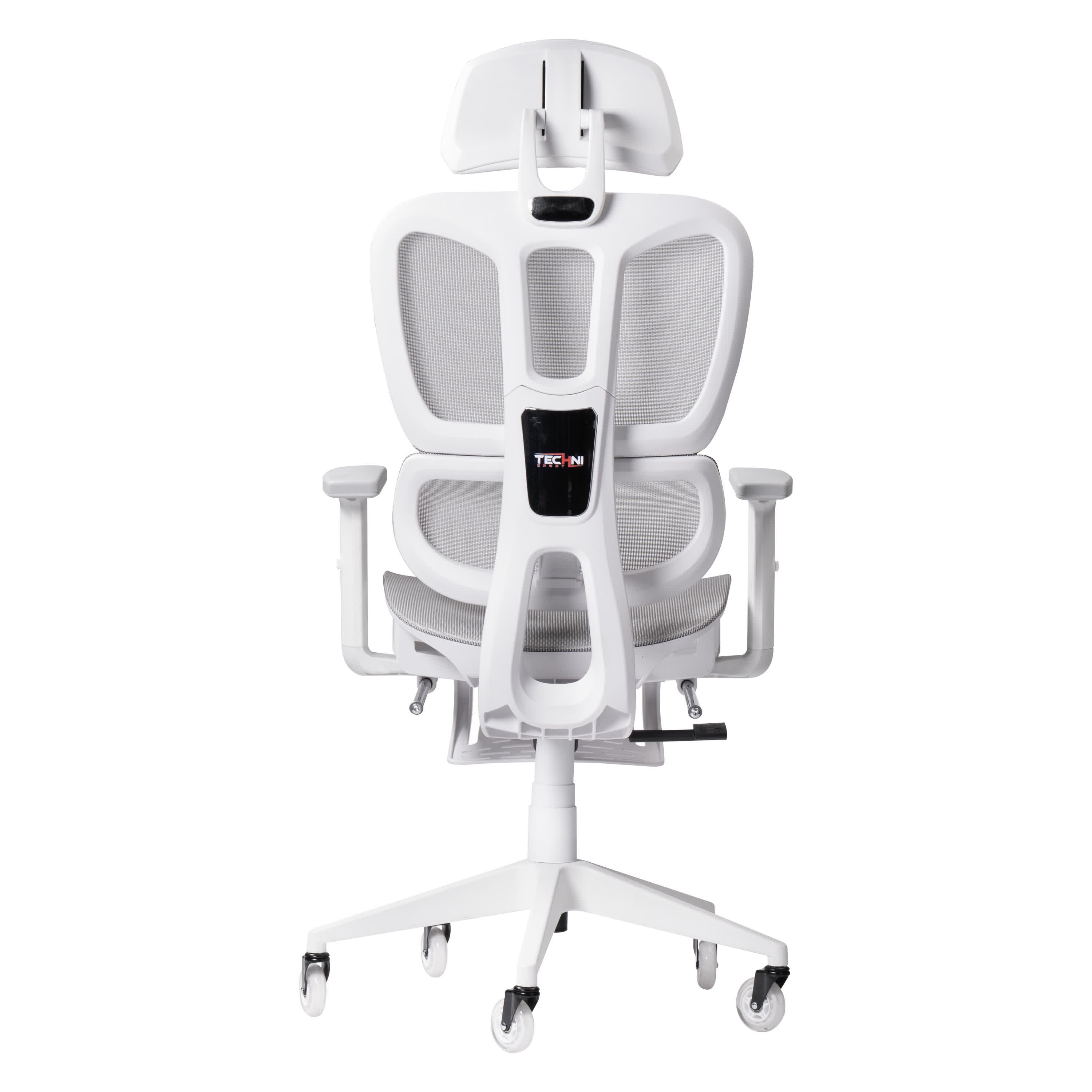 Ergonomic White Mesh Gaming Chair