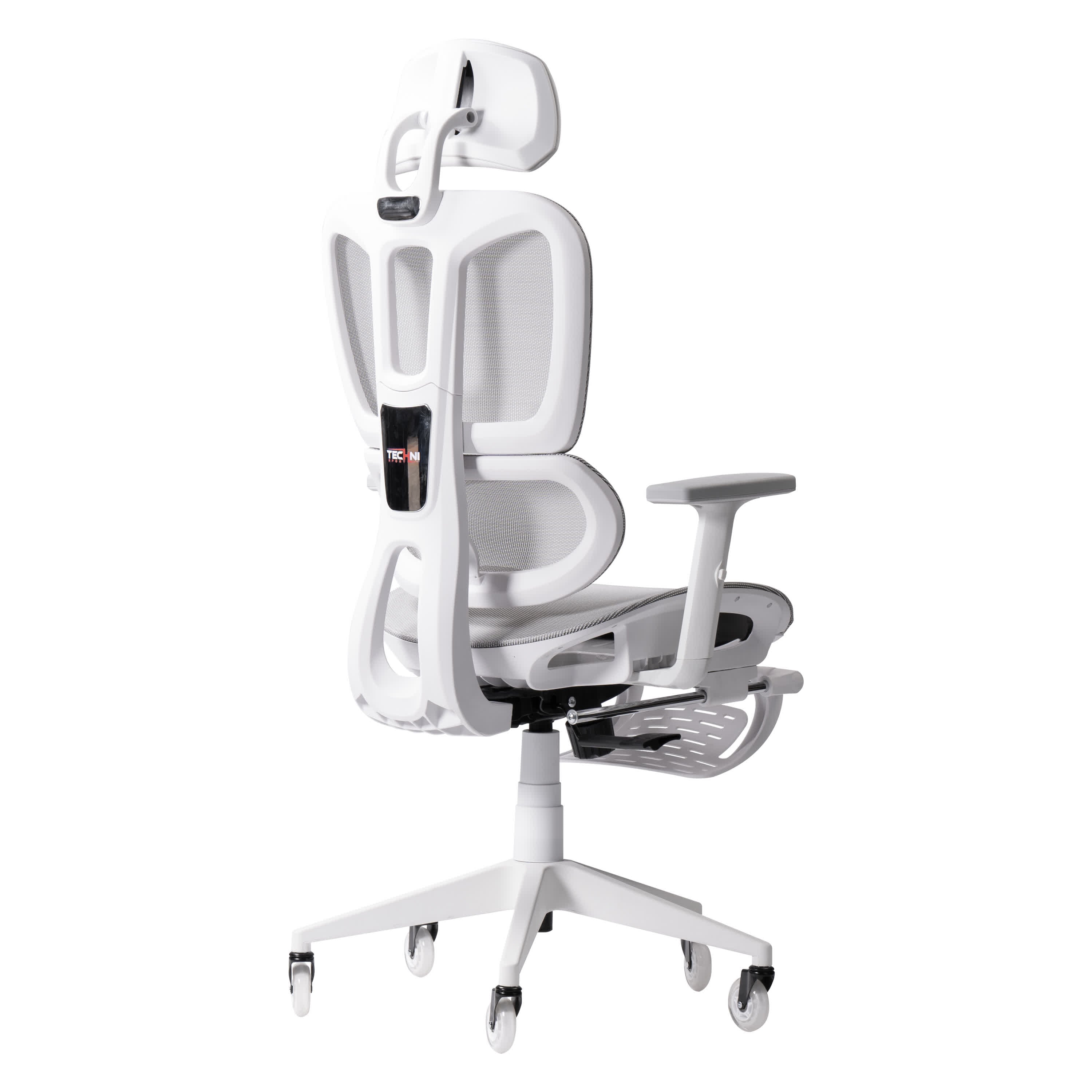 Ergonomic White Mesh Gaming Chair